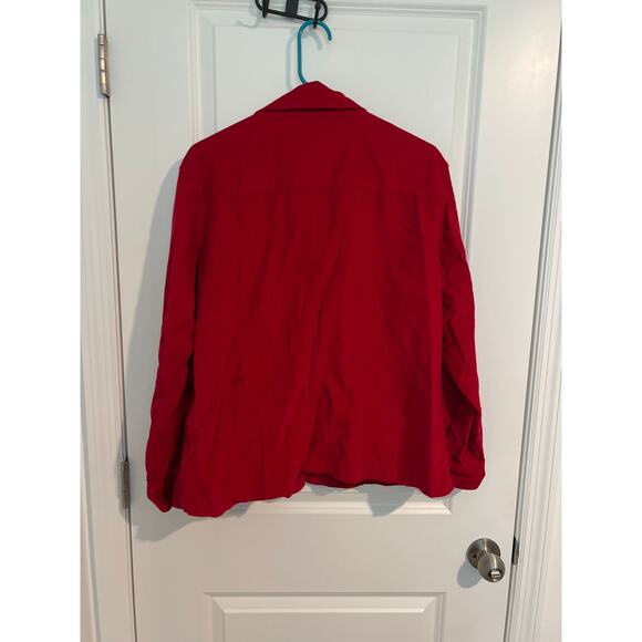 Chico’s Design Vintage Soft Corduroy Shirt Jacket Top – Size 2 (US L/12) - Picture 5 of 6